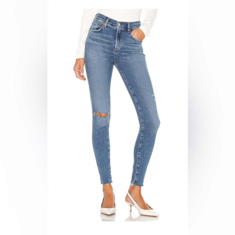 AGOLDE Sophie Ankle Skinny Jeans